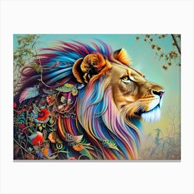 Lion king 19 Canvas Print