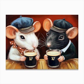 Irish Mice Canvas Print