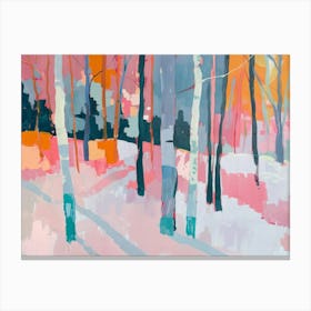 'Snow Forest' Canvas Print