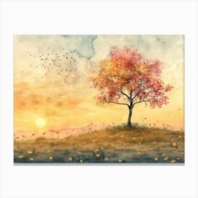 Autumn Tree 4 Canvas Print