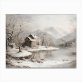 Winter Scene Canvas Print