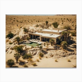 Desert House 4 Canvas Print