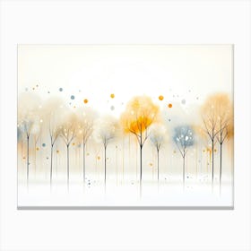 Autumn Trees Canvas Print