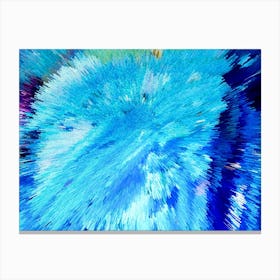 Acrylic Extruded Painting 62 Canvas Print