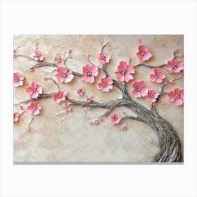 Cherry Blossom Tree Wall Art Toile