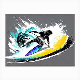 Surfer Canvas Print