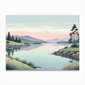 Scottish Landscape Canvas Print