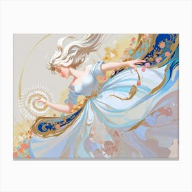 Mermaid 5 Canvas Print