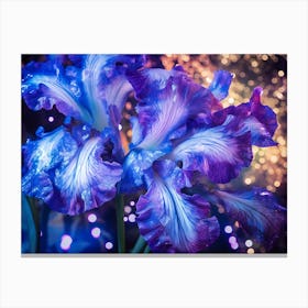 Blue Iris 3 Canvas Print