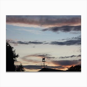 The Sunset Canvas Print