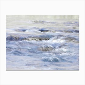 Tranquil Stream Landscape Canvas Print