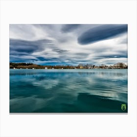 Cloudy Sky Over Lake 20230108988rt1pub Canvas Print