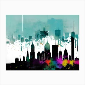 New York City Skyline 82 Canvas Print