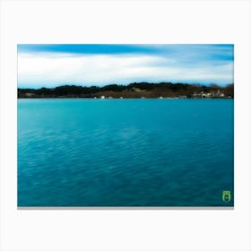 Water lake in Banyoles, Catalonia 20230108128rt1pub Canvas Print