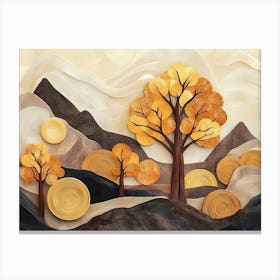 Autumn Trees 1 Canvas Print