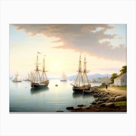 Salem Harbor Canvas Print