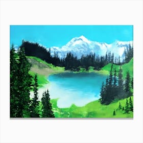 The Majestic Mountain Canvas Print