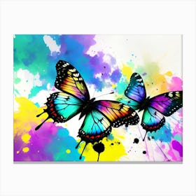 Colorful Butterflies 134 Canvas Print