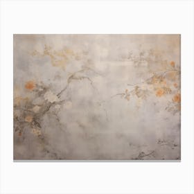 Vintage Autumn Textile Canvas Print