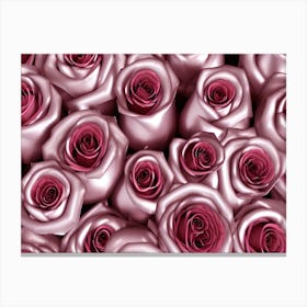 Pink Roses 6 Canvas Print