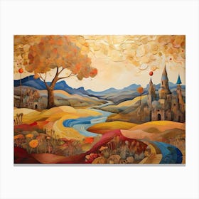 Autumn Landscape 7 Canvas Print