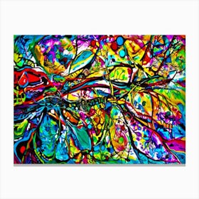 Abstract Lines - Abstract Zone Canvas Print