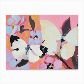 Spring Butterflies Canvas Print