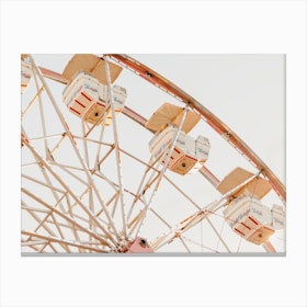 Beachside Ferris Wheel Canvas Print