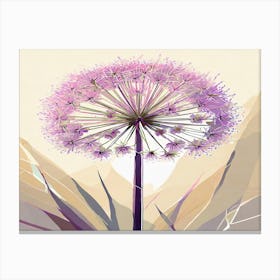 Allium 28 Canvas Print