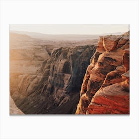 Canyon Sunset Canvas Print