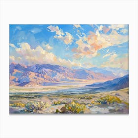 Western Landscapes Death Valley California 2 Canvas Print