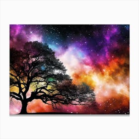 Tree In The Sky 13 Canvas Print