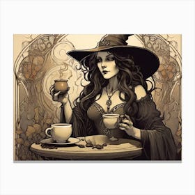 Witch's potion Canvas Print