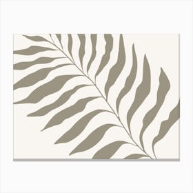 Flora Leaf Canvas Print