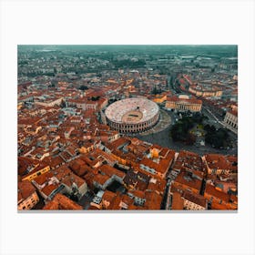 Verona arena print Canvas Print