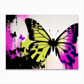 Butterfly Painting 115 Canvas Print