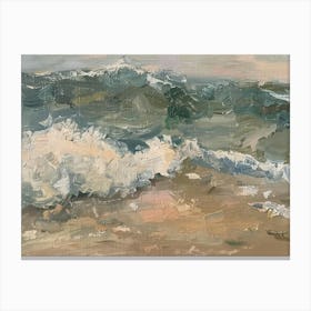 Crashing Waves Canvas Print