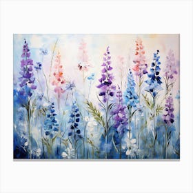 Lupins 4 Canvas Print