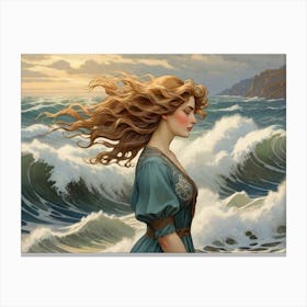 Mermaid Canvas Print