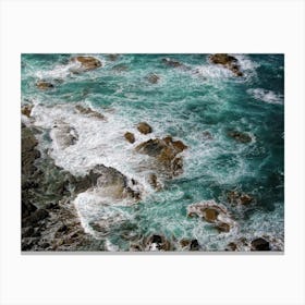 Aerial View Of The Ocean Canvas Print