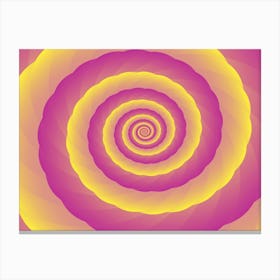 Lollipop Swirl Set 3 Canvas Print