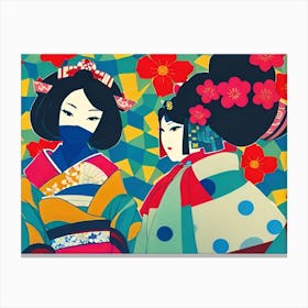 Geisha 59 Canvas Print