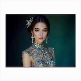 Asian Beauty 19 Canvas Print