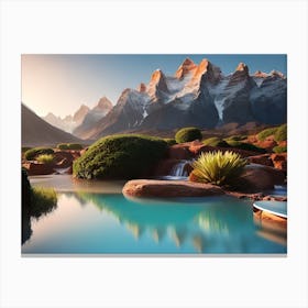 Landscape Painting 29 Canvas Print