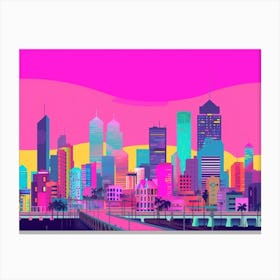 Tel Aviv Skyline  Canvas Print