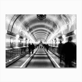 Old Elb Tunnel Canvas Print