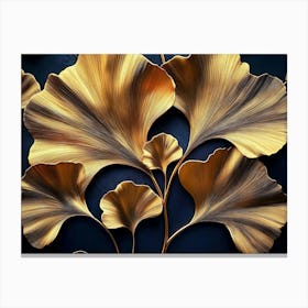 Ginkgo Leaves 16 Canvas Print