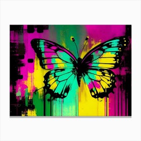 Colorful Butterfly 60 Canvas Print