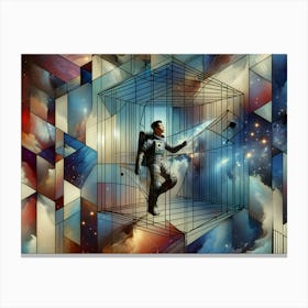 Space In A Cage Canvas Print