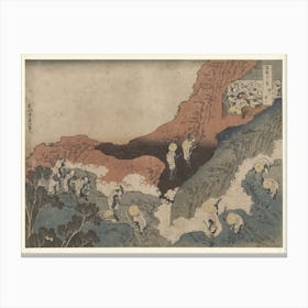 Thirty Six Views Of Mount Fuji, Katsushika Hokusai 12 Canvas Print
